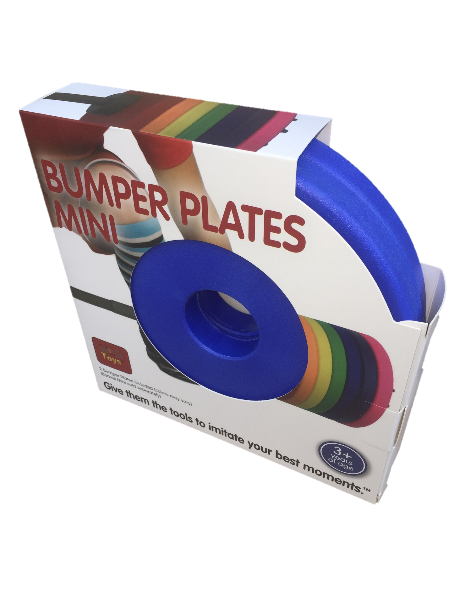 WOD Toys® Colored Bumper Plates Mini + Free Shipping