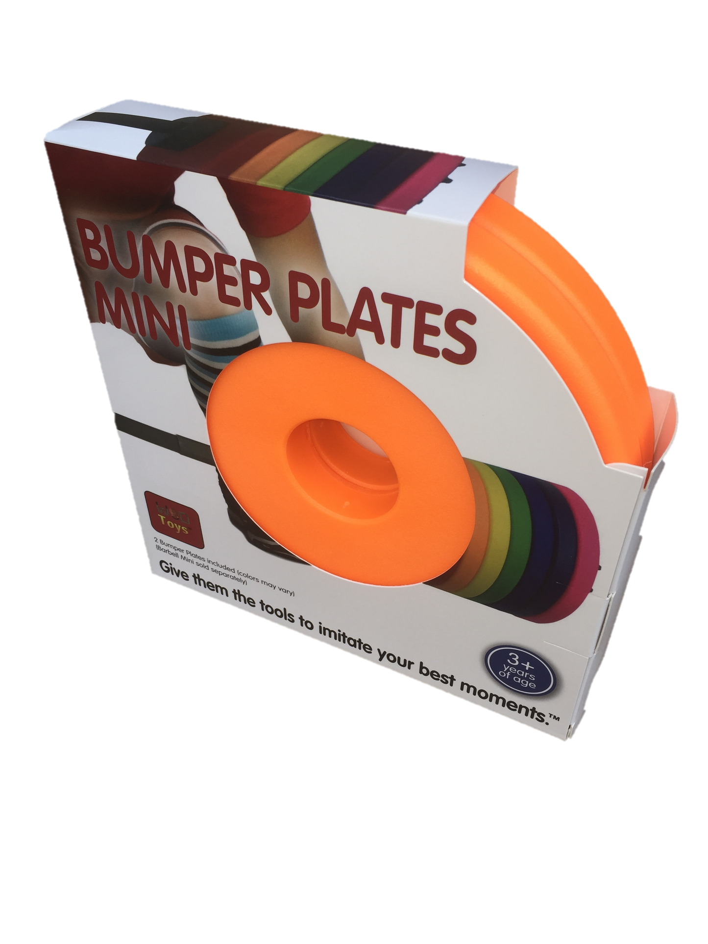 WOD Toys® Colored Bumper Plates Mini + Free Shipping