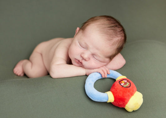 WOD Toys® Baby Kettlebell Plush Sensory Toy