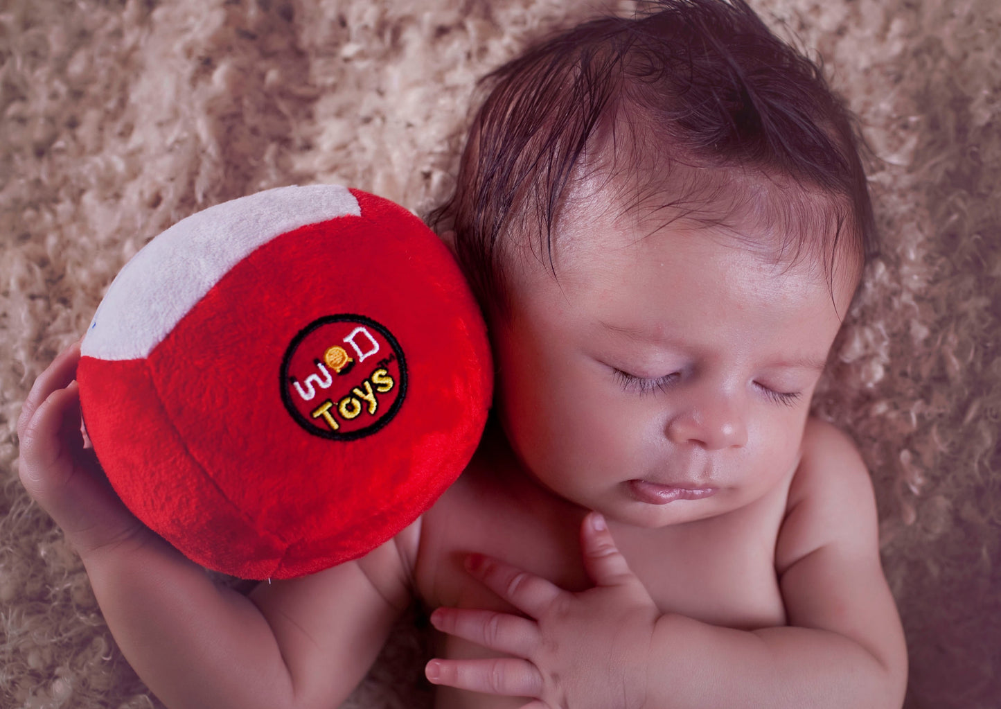 WOD Toys® Baby Med Ball Plush Sensory Toy