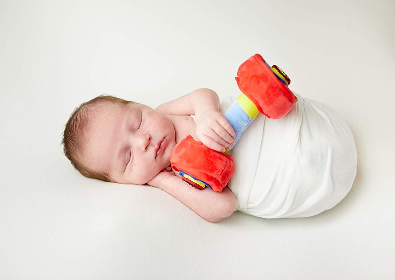 WOD Toys® Baby Dumbbell Plush Sensory Toy