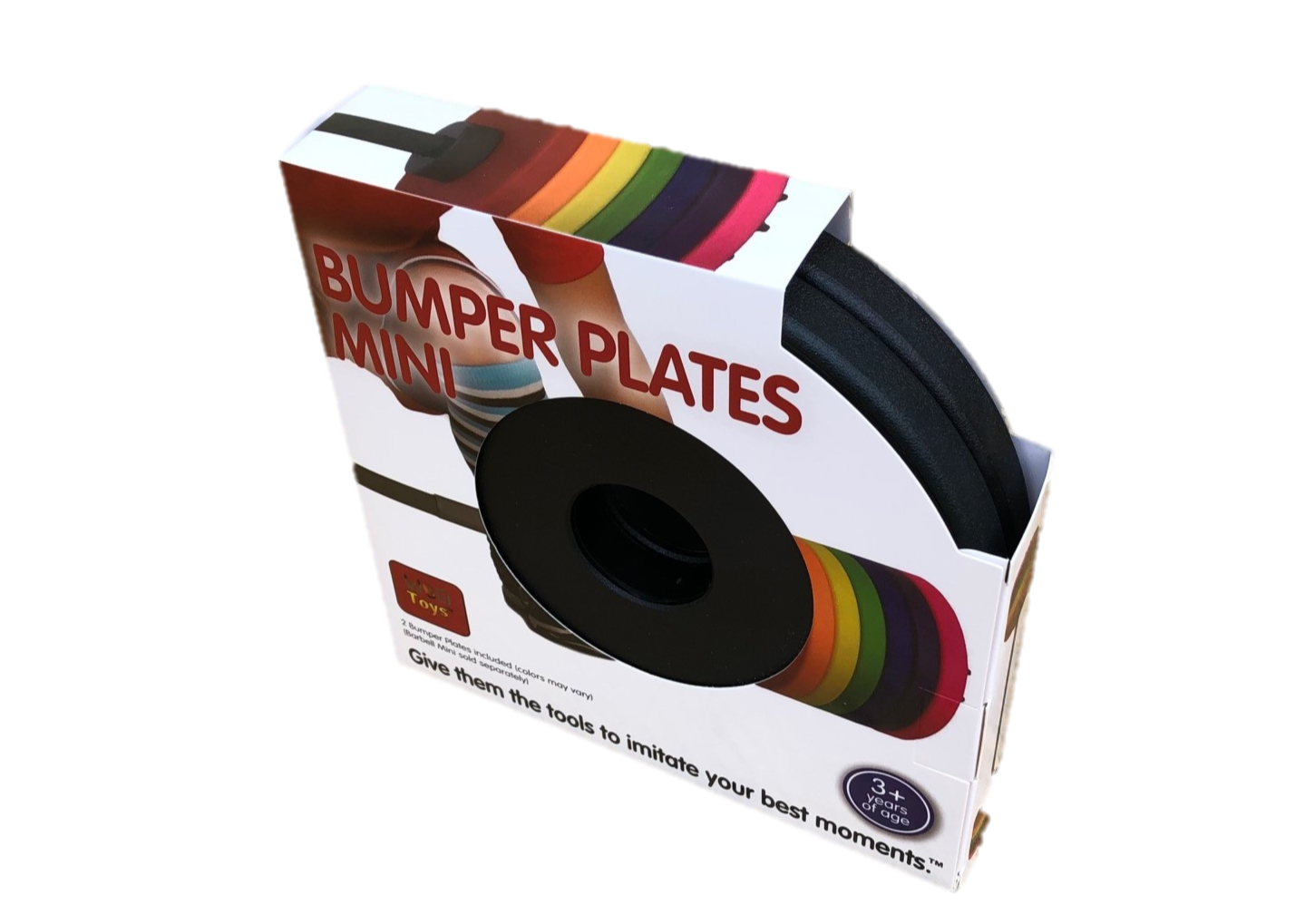 WOD Toys® Colored Bumper Plates Mini