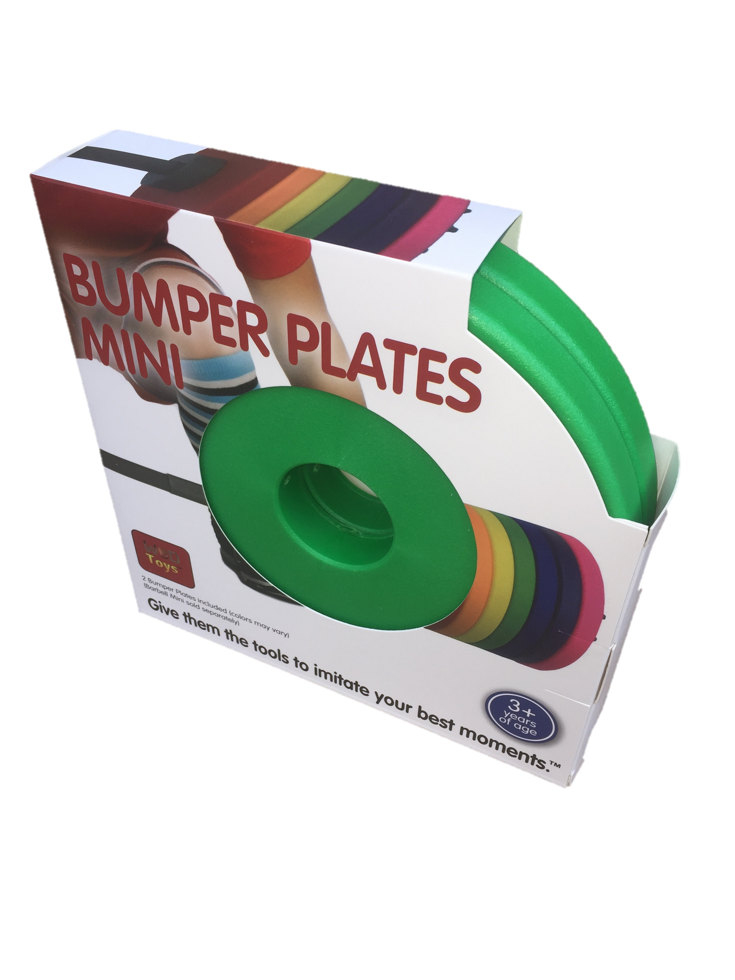 WOD Toys® Colored Bumper Plates Mini