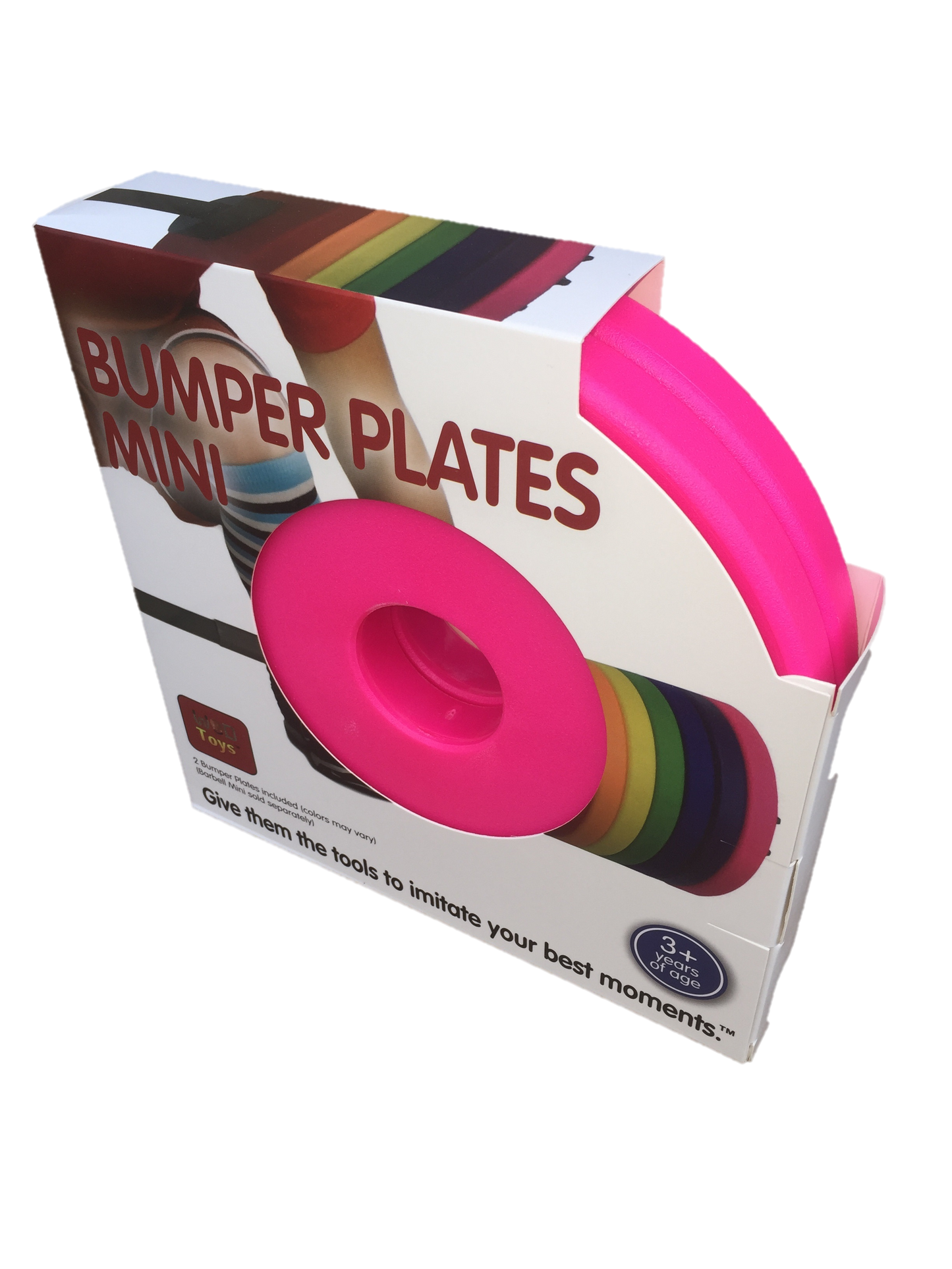 WOD Toys® Colored Bumper Plates Mini + Free Shipping