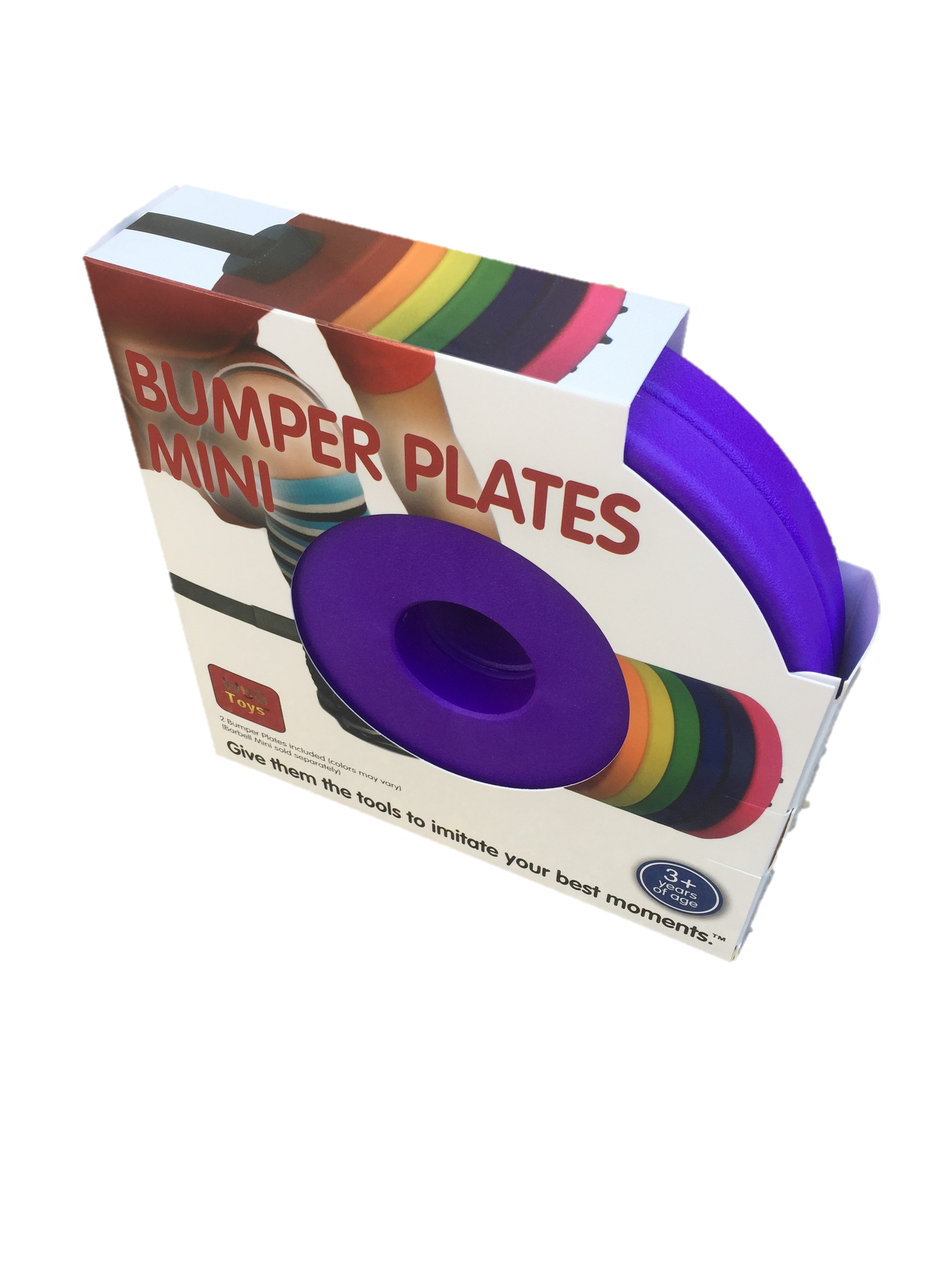 WOD Toys® Colored Bumper Plates Mini + Free Shipping