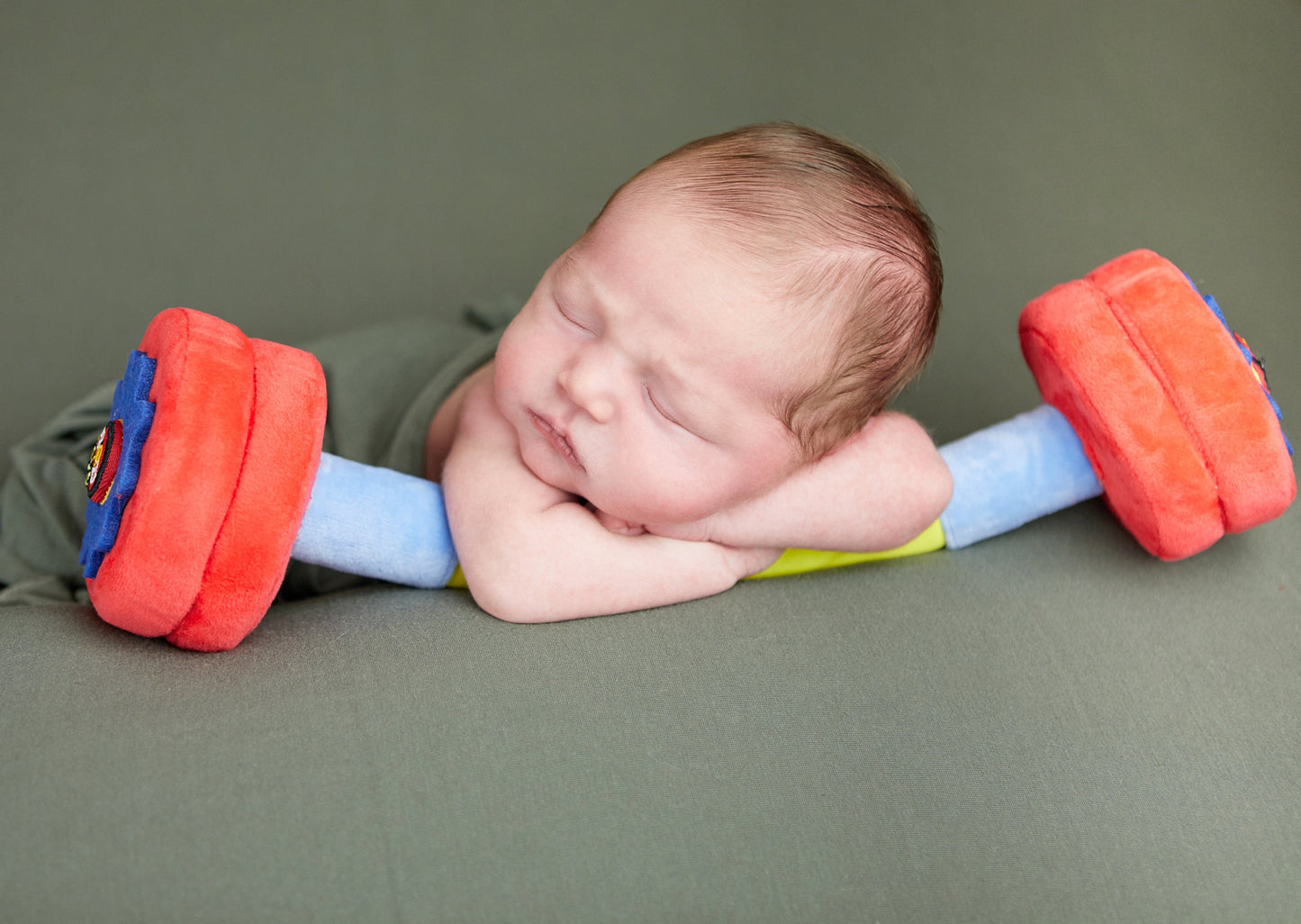 WOD Toys® Baby Barbell Plush Sensory Toy