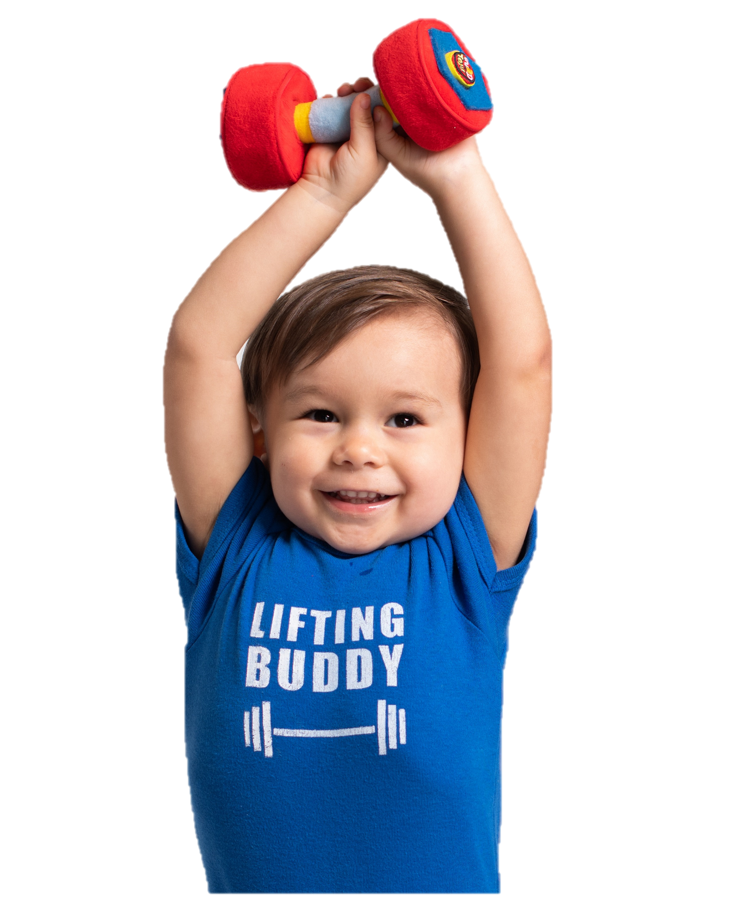 WOD Toys® Baby Dumbbell Plush Sensory Toy Outlet Deal